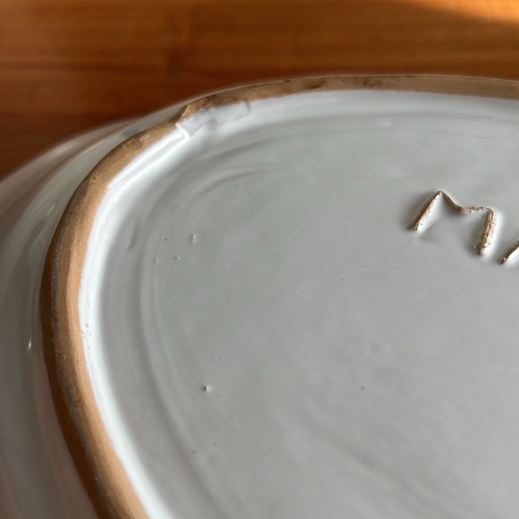 Collectable Nino Parrucca Oval Ceramic Platter - Picture 7 of 10
